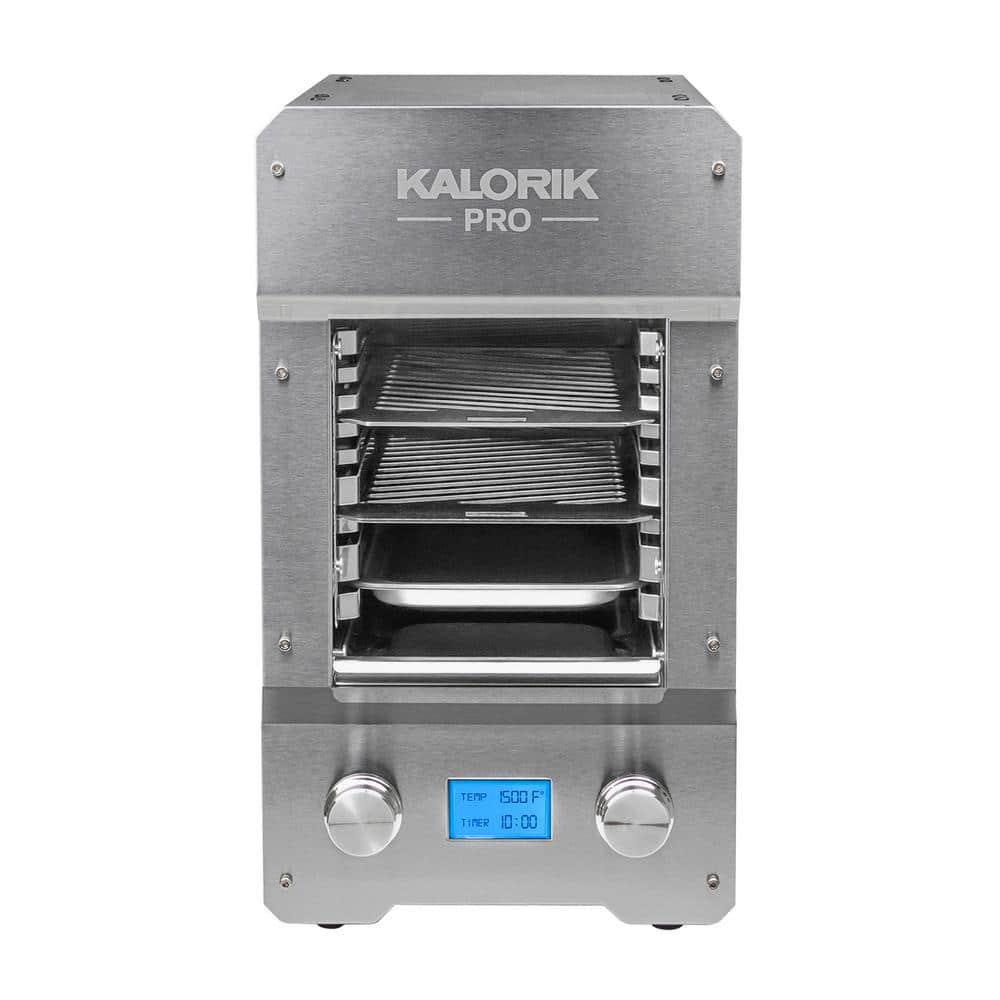 KALORIK Pro 1500 Stainless Steel Electric Steakhouse Indoor Grill