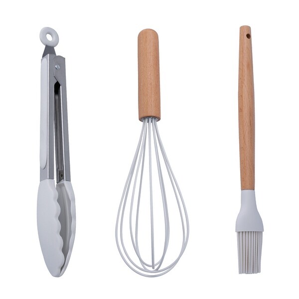 12-Piece Silicone Kitchen Utensils Set