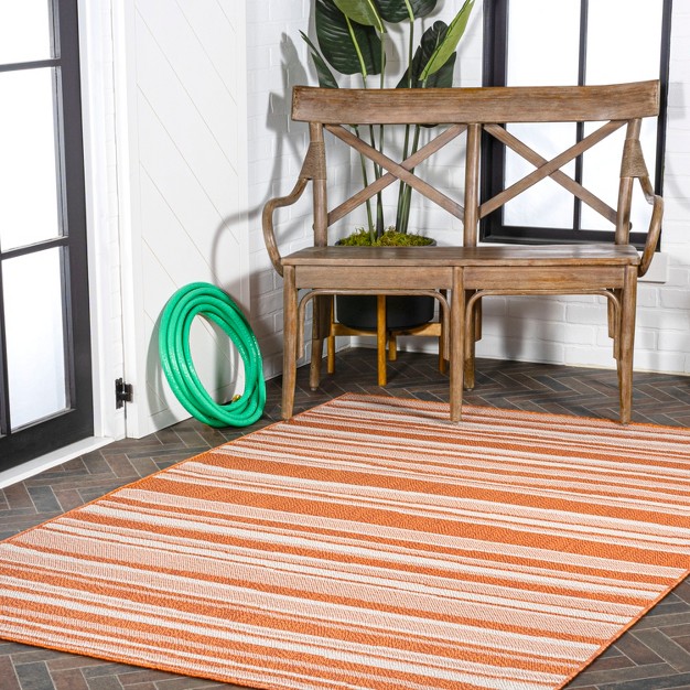 Castara Wavy Stripe Modern Indoor outdoor Area Rug Jonathan Y