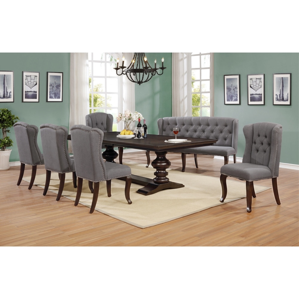 Best Quality Furniture Cappuccino Dining Set