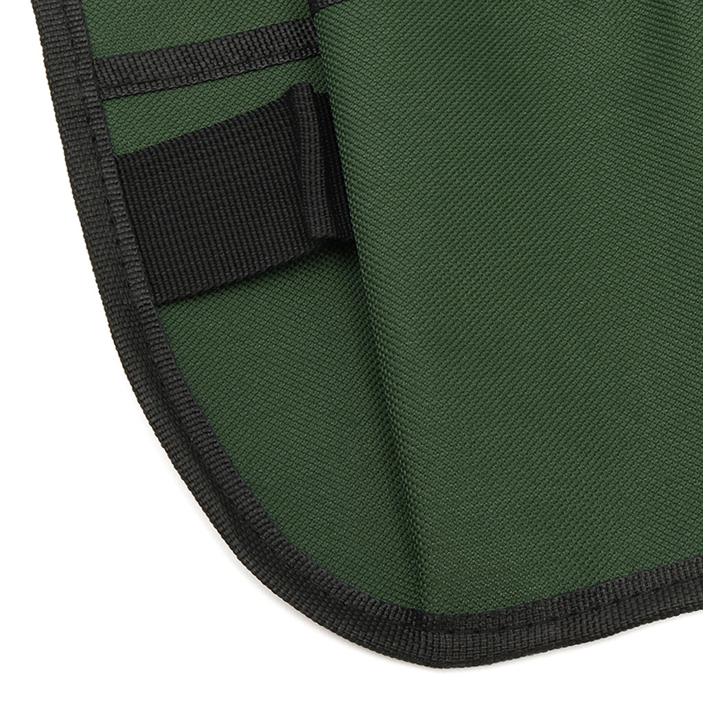 Multiple Pockets Garden Apron Carpenters Gardening Tools Pouch Green