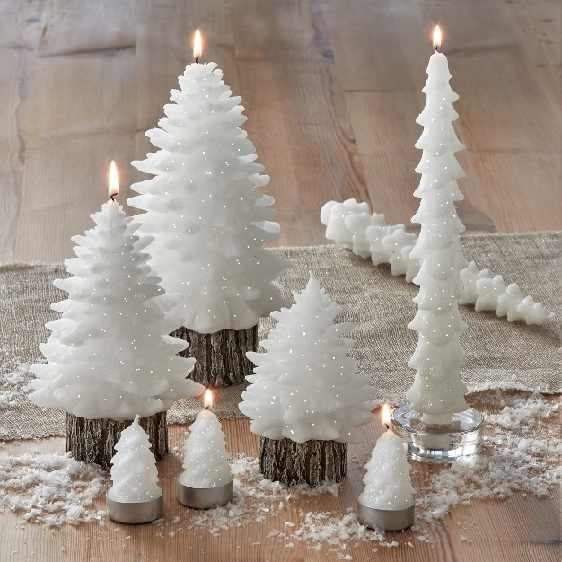 Tagltd Spruce Large Rustic Tree Candle