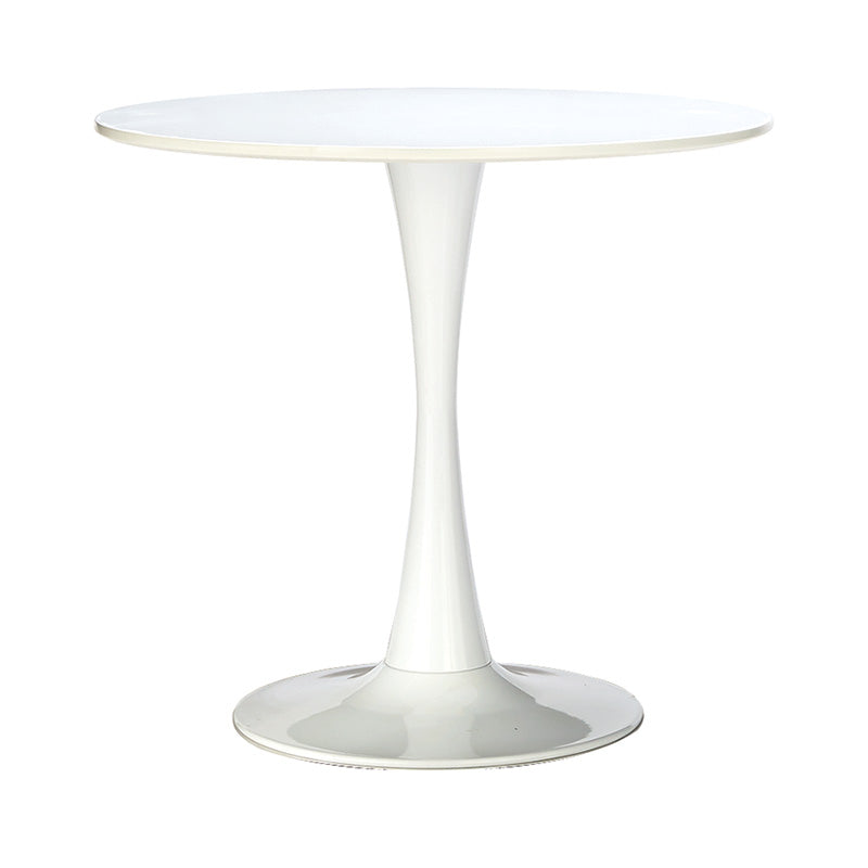 MAXWELL Round Dining Table 80cm - White