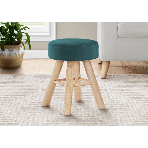 Ottoman， Pouf， Footrest， Foot Stool， 12