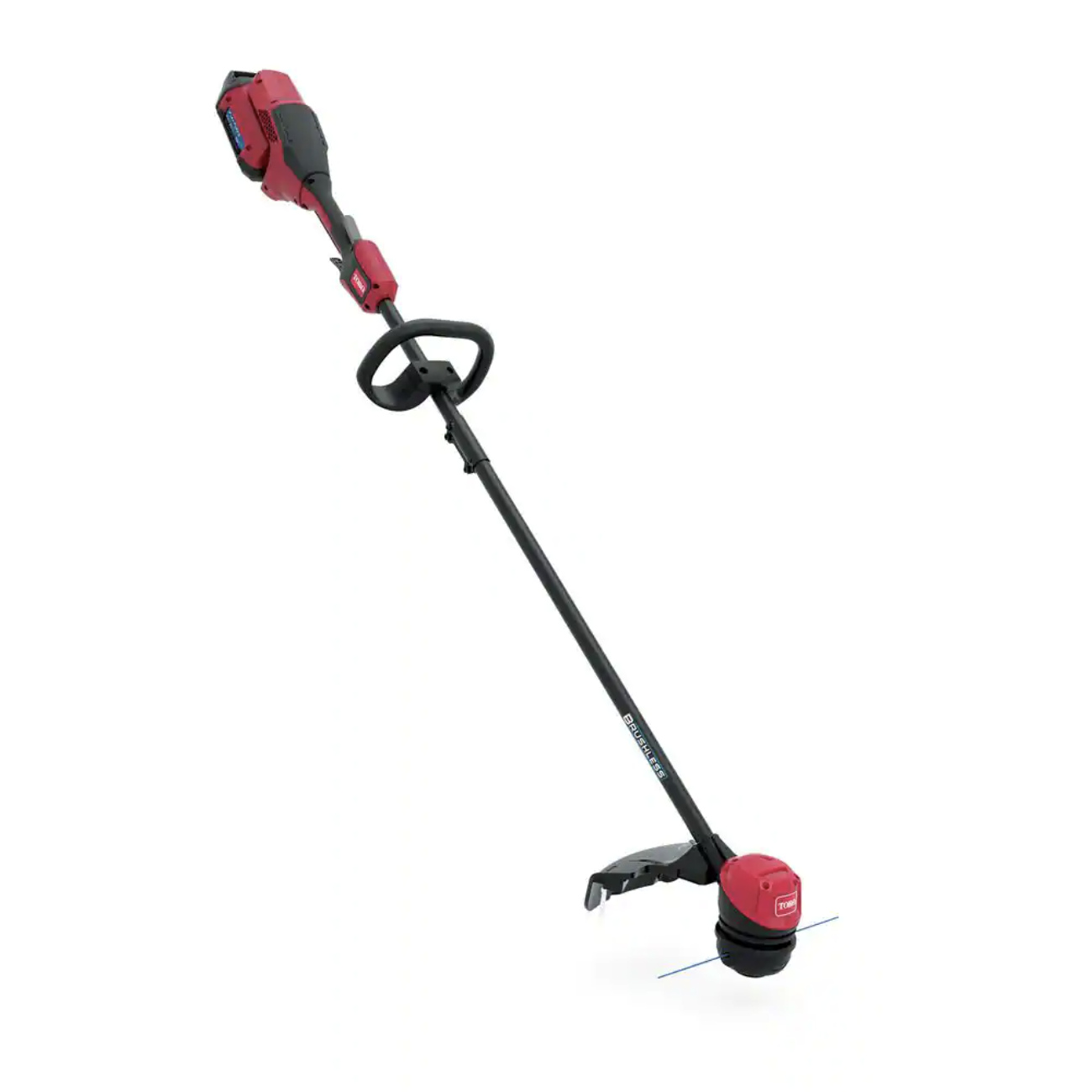 Toro 60V Max Lithium-Ion Brushless Cordless 15 in. / 13 in. String Trimmer， Tool Only