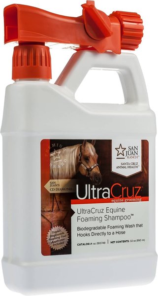 UltraCruz Foaming Horse Shampoo Spray， 3-oz bottle