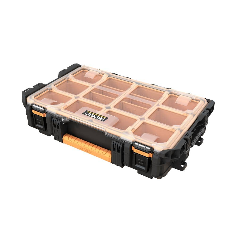 RIDGID Pro System Gear 10-Compartment Small Parts Organizer 238093