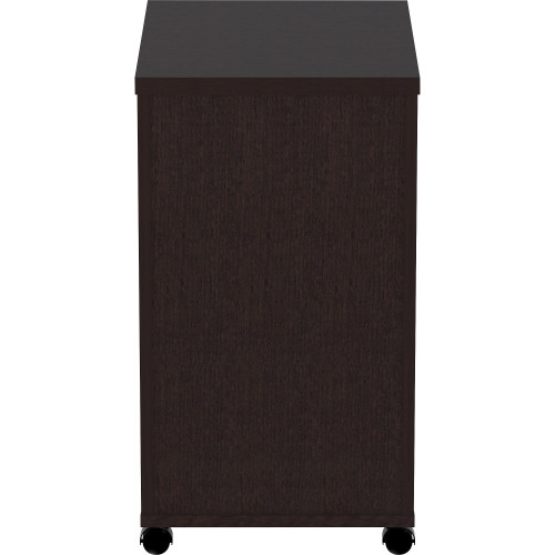 Lorell Essentials Espresso Laminate Pedestal (18218)