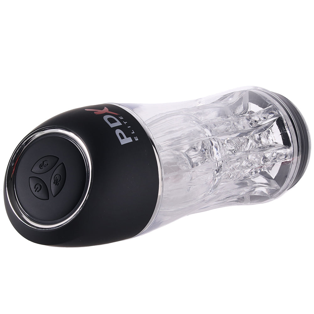 PDX Elite ViewTube Pro See-Thru Stroker Vibe