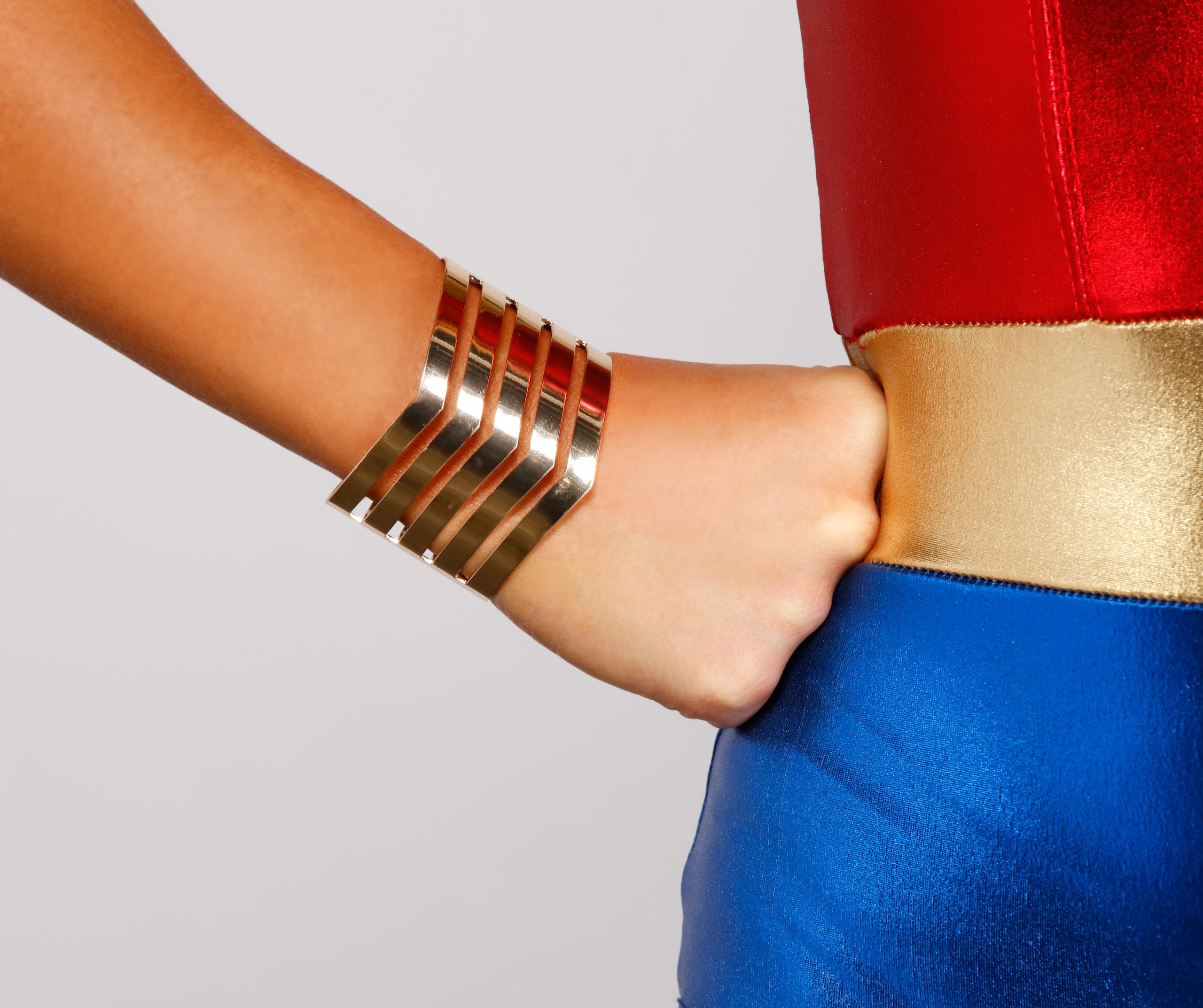 Bold Babe Chevron Metal Cuff