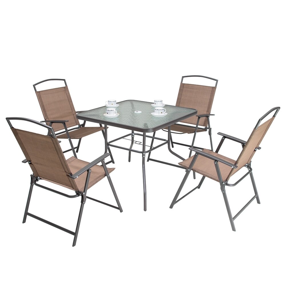 Crestlive Products 5 piece Patio Dining Set   See the specifications