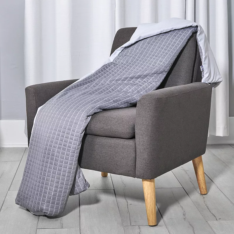 Sealy Weighted Blanket With Removable Cool And Clean Cover