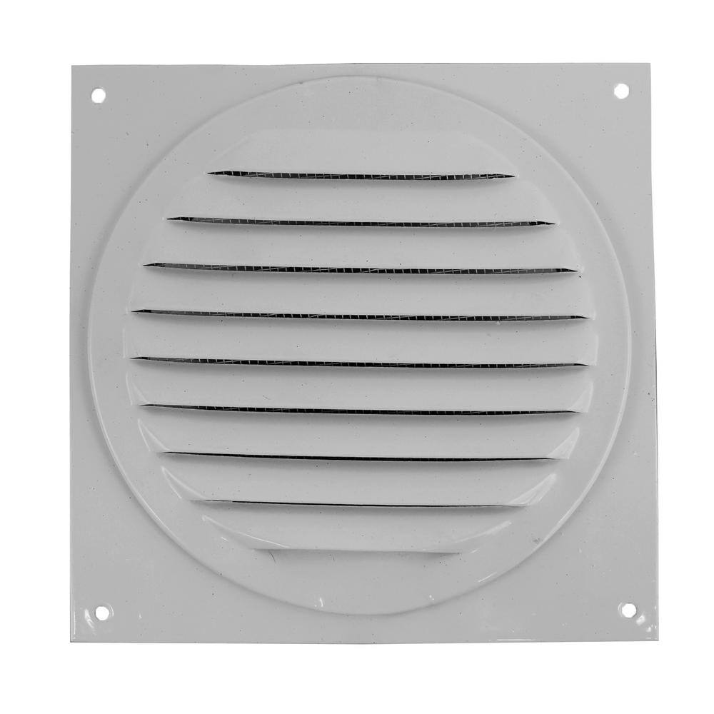 Active Ventilation 4 in. White Aluminum Round Soffit Vent (36-Pack) RSV-4-WT(36)