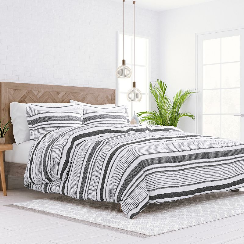 Home Collection Premium Ultra Soft Vintage Stripe Pattern Duvet Cover Set