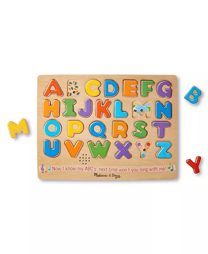 Melissa and Doug Kids Toy  Alphabet Sound Puzzle