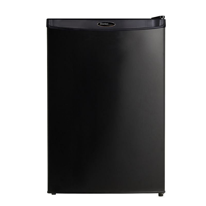 Danby DAR044A4BDD-6 2.6 Cubic Feet Compact Freestanding Refrigerator， Black