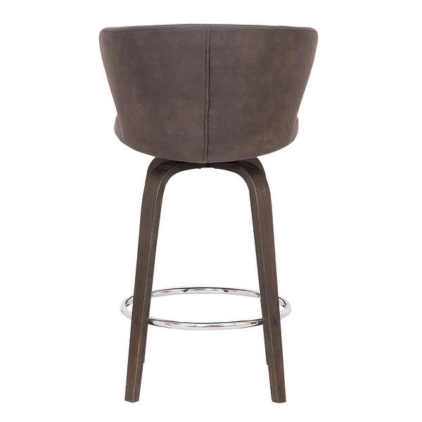 Mynette Contemporary 30 in. Bar Stool