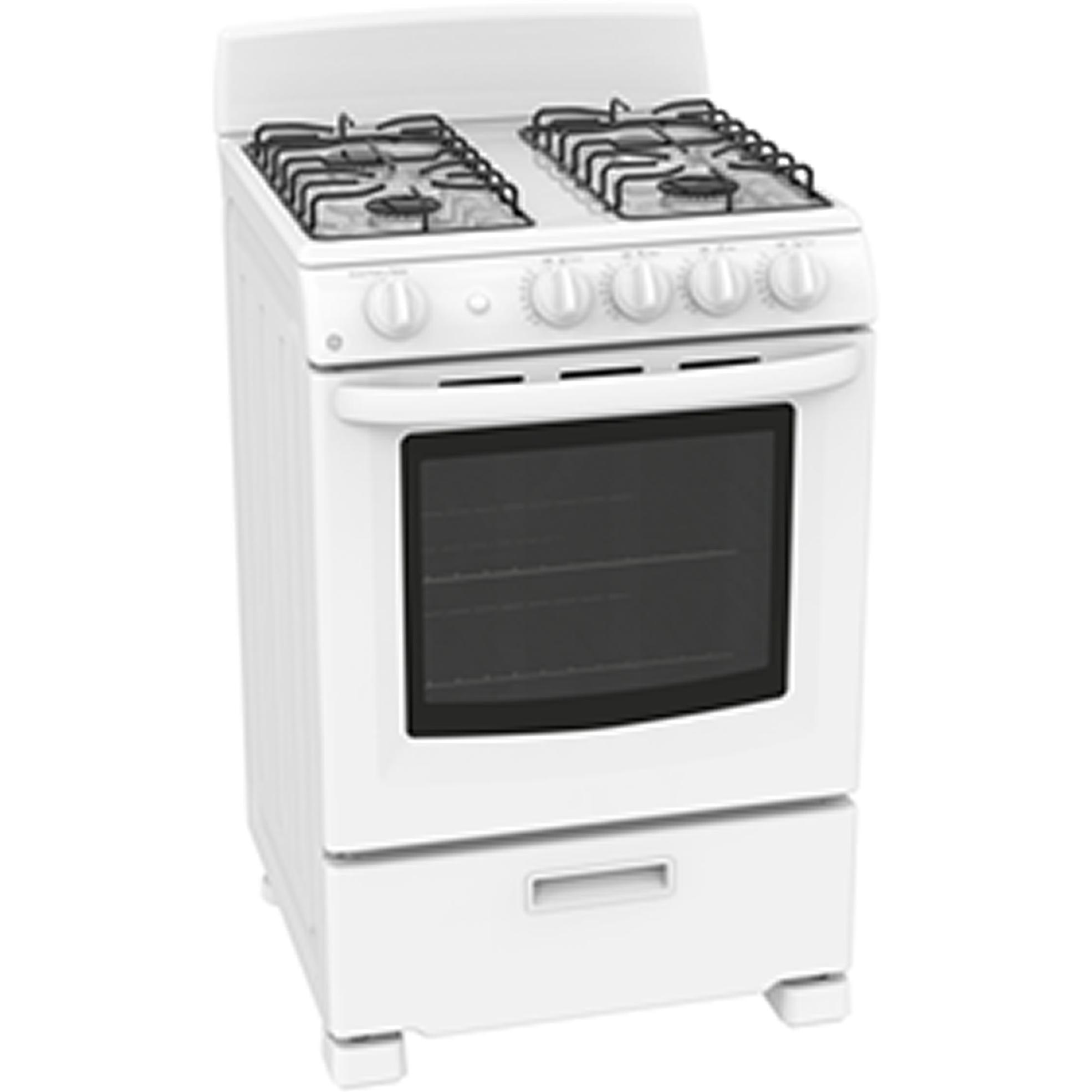 GE 24-inch Freestanding Gas Range JCGAS300DMWW