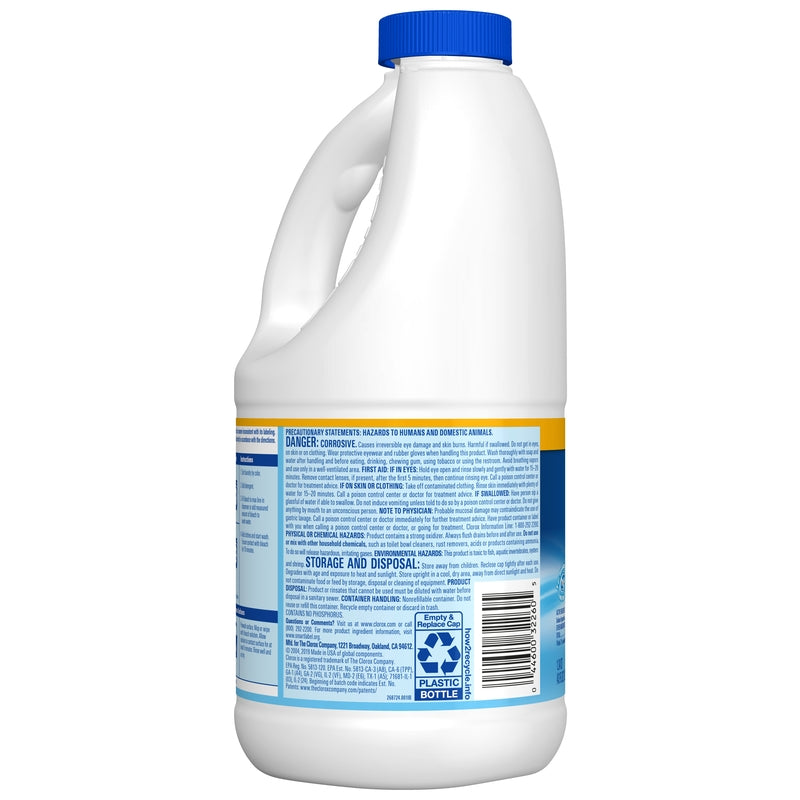 CLOROX BLEACH REG 43OZ