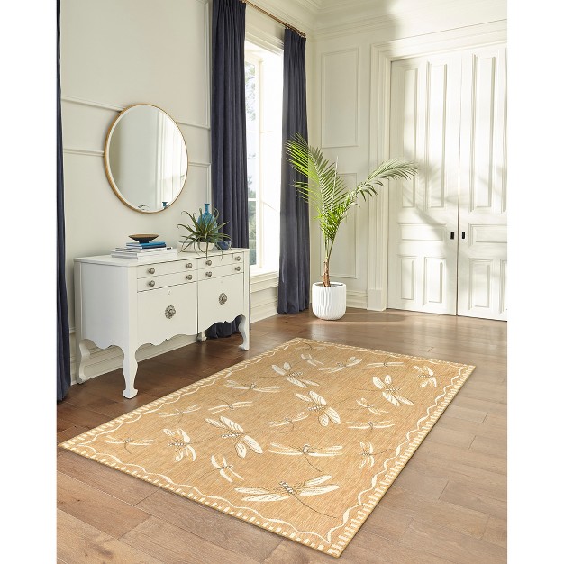 Liora Manne Carmel Indoor outdoor Rug Sand