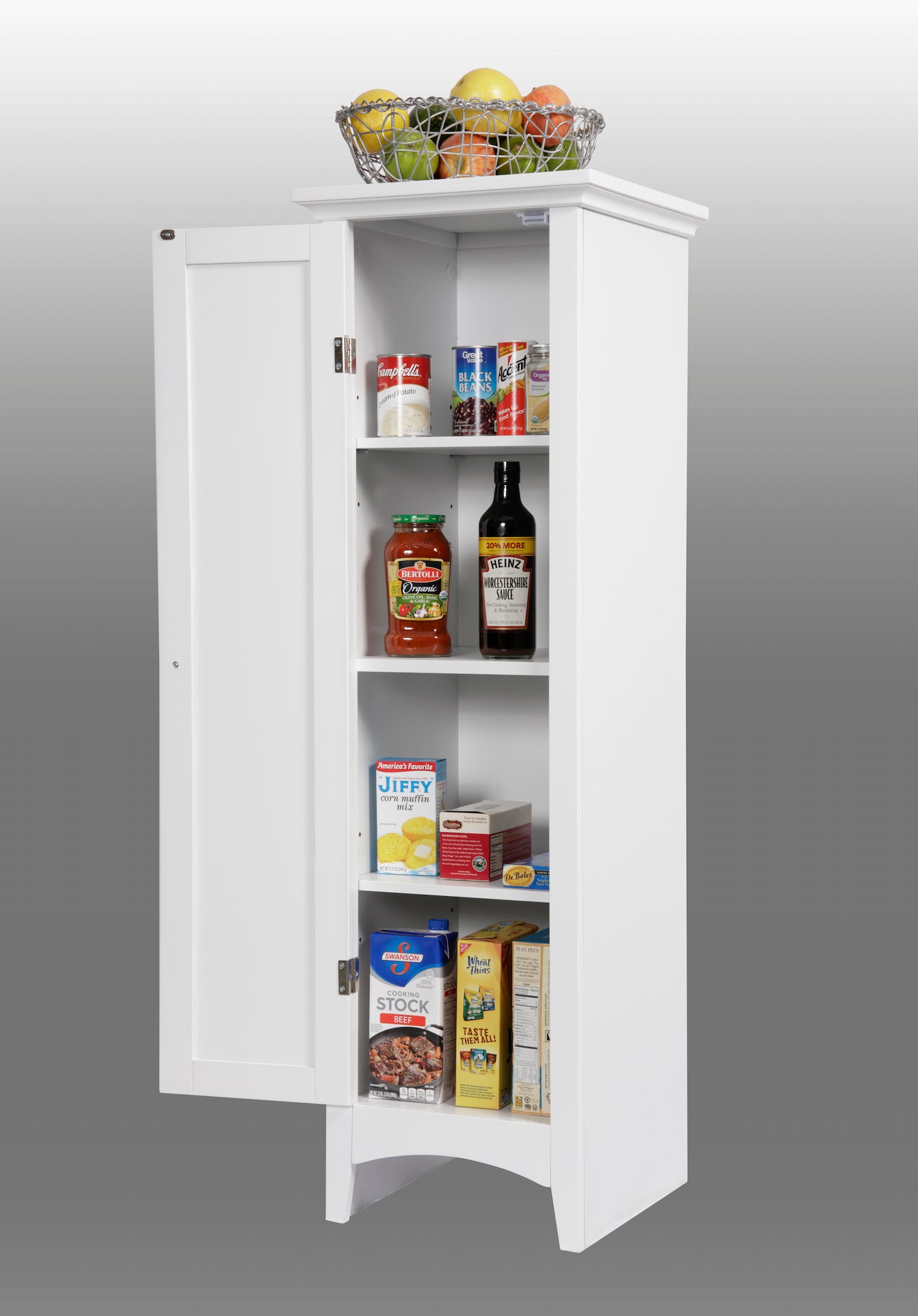 OS Home and Office Furniture One Door Kitchen Storage Pantry