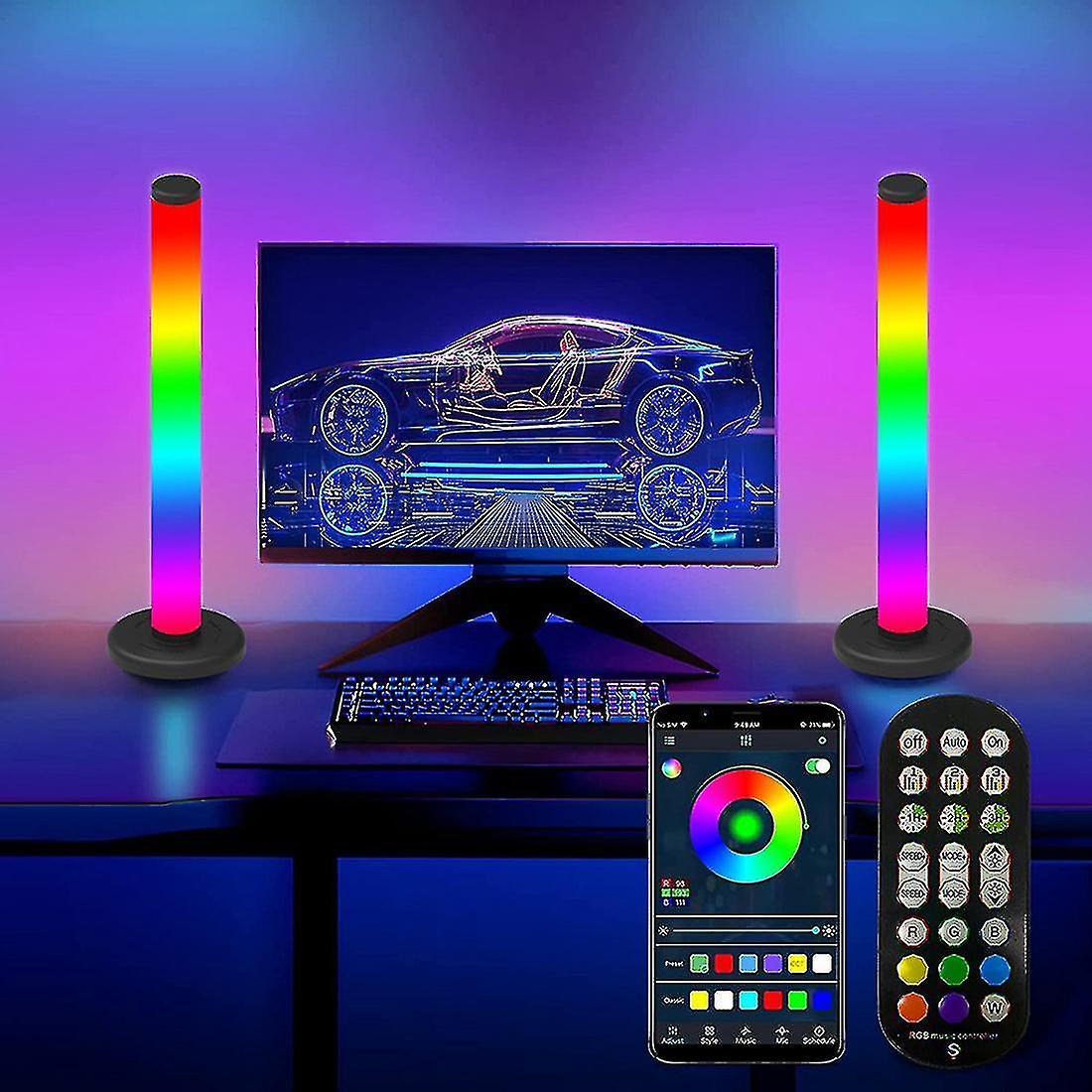 Wifi Smart Led Light Bar Rgb Atmosphere Light Music Synchronization Tv Wall Computer Game Room Deco