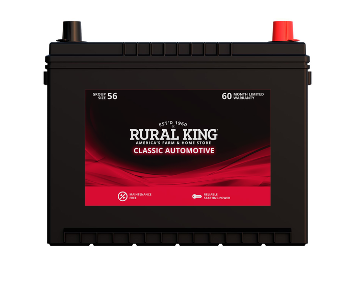 Rural King Classic Automotive Battery - 56-60