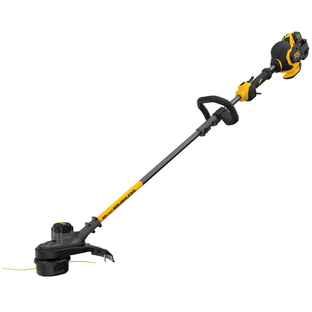 DEWALT 60V MAX Brushless Cordless Battery Powered String Trimmer Kit with (1) FLEXVOLT 3Ah Battery & Charger DCST970X1S