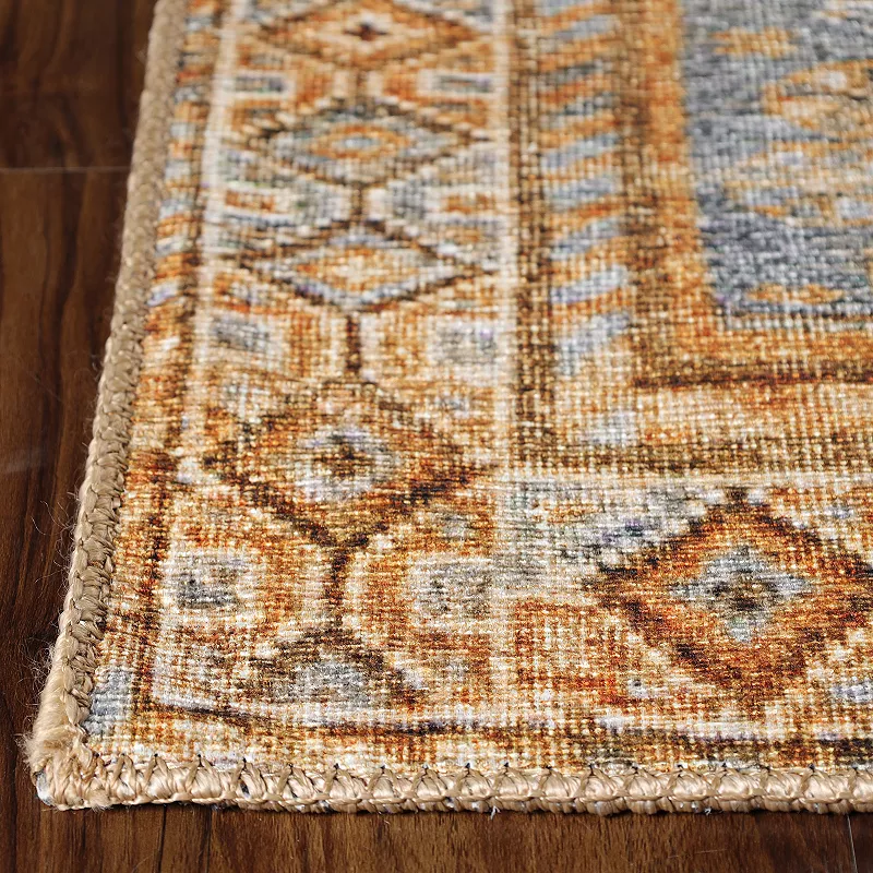 SUPERIOR Pershing Boho Geometric Diamonds Indoor Area Rug