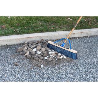 Quickie Job Site 24 in. Rough Surface Push Broom 869JSHDSU