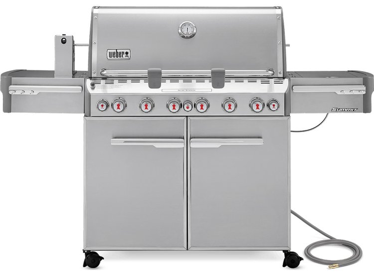 Weber Summit S-670 Stainless Steel Natural Gas Grill