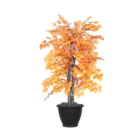 Vickerman TBU2240 RB 4' Golden Aspen Bush in Plast...