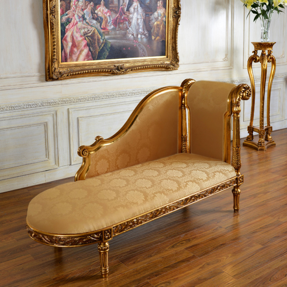 Aurora Chaise Lounge   Victorian   Indoor Chaise Lounge Chairs   by Infinity Furniture  Houzz