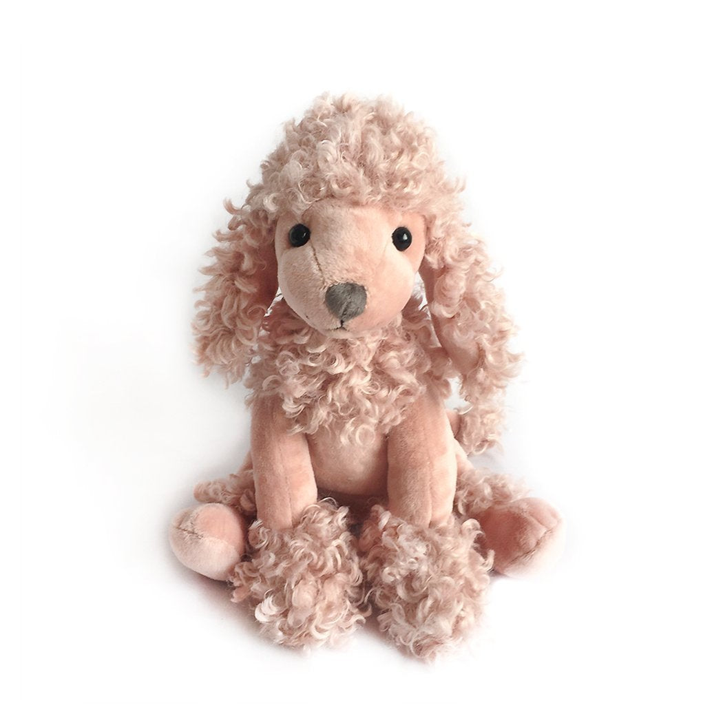 Paris Mauve Plush Poodle Toy