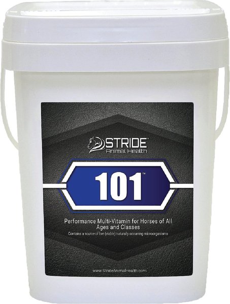 Stride Animal Health 101 Diet Balancer Molasses Flavor Pellets Horse Supplement