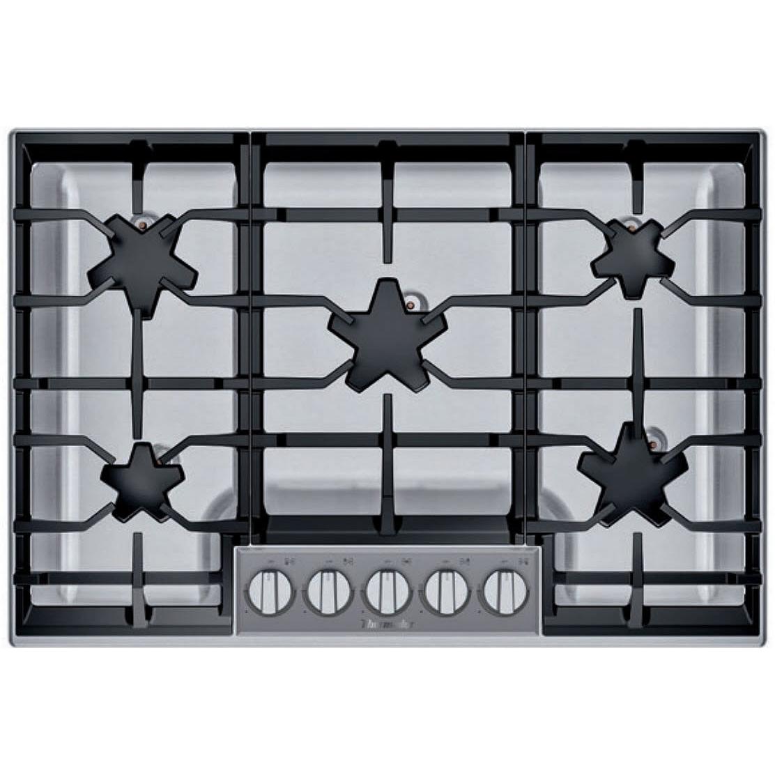 Thermador 30-inch Built-in Gas Cooktop with Patented Star® Burners SGSP305TS