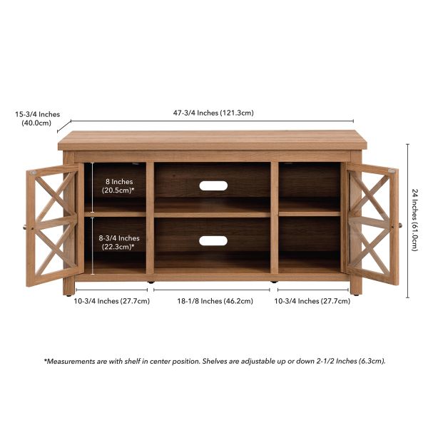 Colton Rectangular TV Stand for TV's up to 55