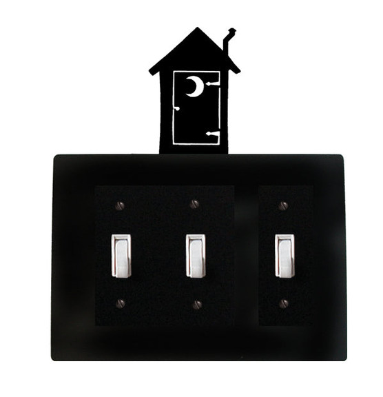 Village Wrought Iron ESSS 256 Outhouse   Triple Sw...