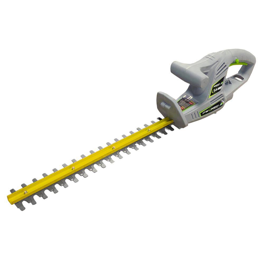 Earthwise 17 in. 2.8 Amp Electric Corded Hedge Trimmer HT10117