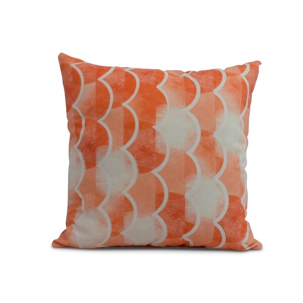 20 x 20 Inch Zircoland Geometric Print Outdoor Pillow