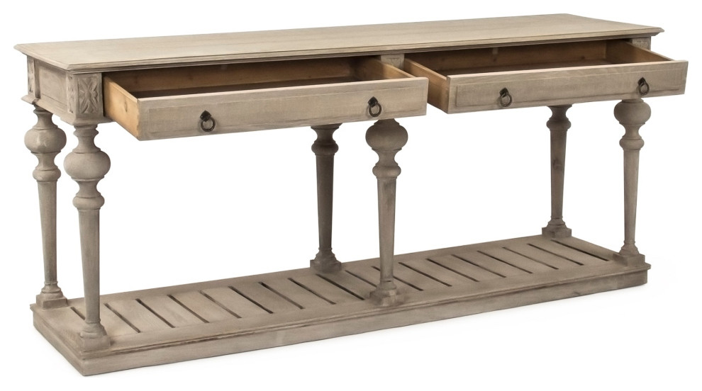 Peyton Console   French Country   Console Tables   by Hudson Home Decor  Houzz