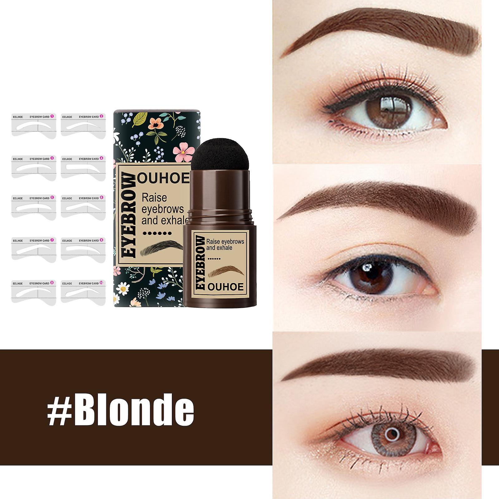 Seal Eyebrow Powder Stick， Thrush Artifact， Eyebrow Print， Lazy Hairline Shadow Powder Color Classification Light Brown