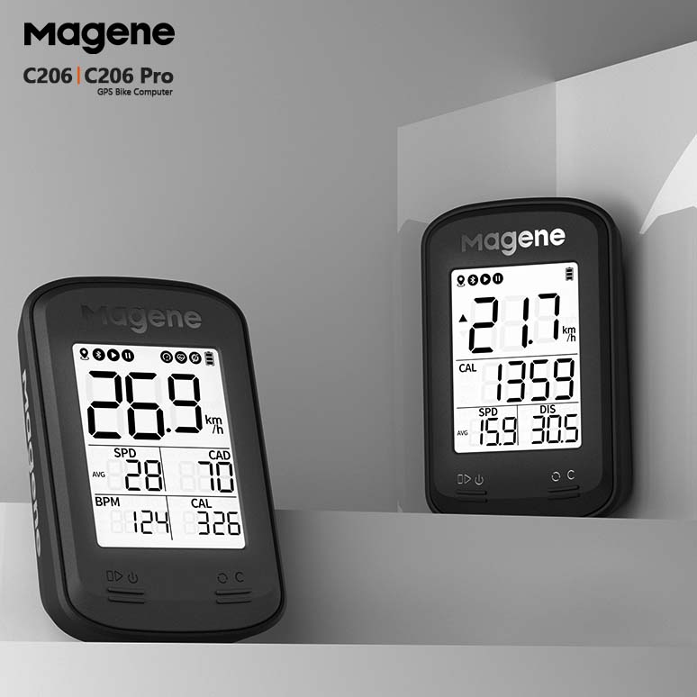 Magene C206 Pro GPS Bike Computer Wireless Cycling Bicycle Speedometer Bluetooth ANT Ciclismo Power Meter For MTB Bike Road