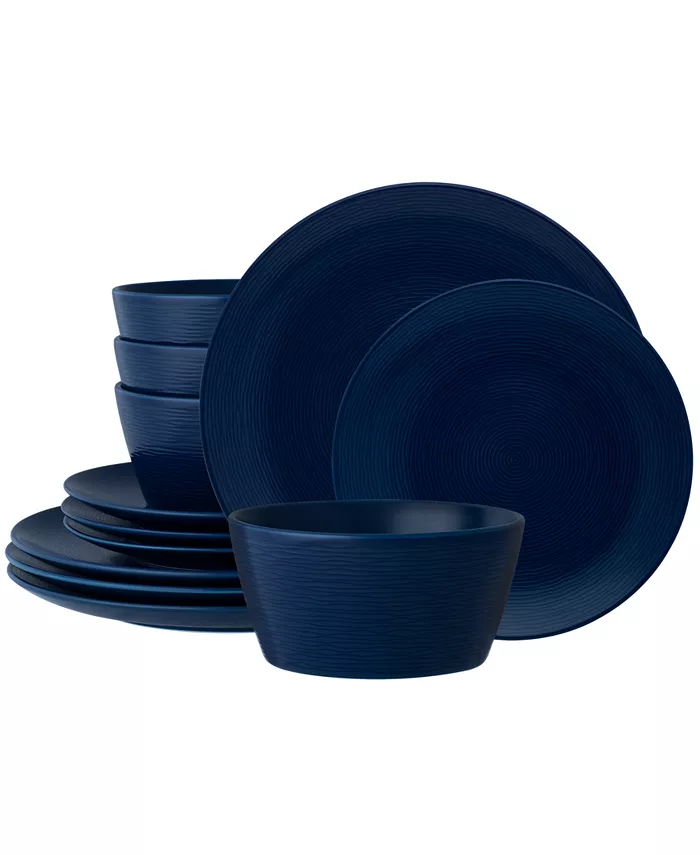 Noritake Colorscapes Swirl Coupe Dinnerware Collection