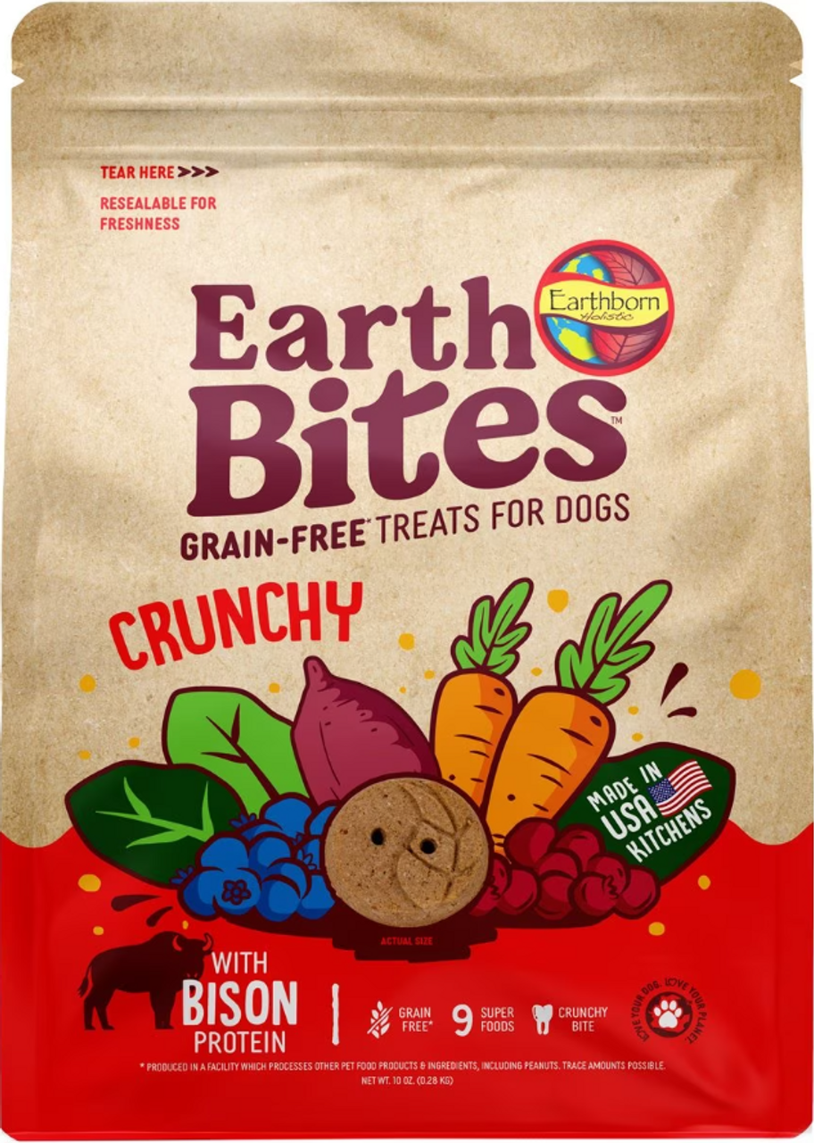 Earthborn Holistic EarthBites Grain-Free Bison Dog Treats