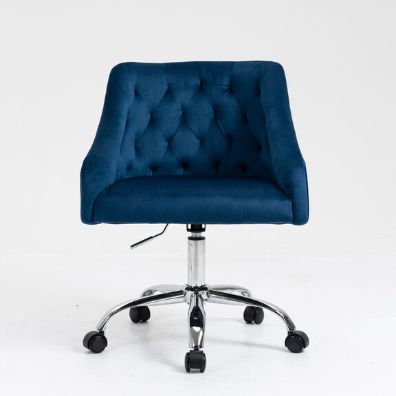 Home Office Desk Chair with Mid Back Modern Tufted...