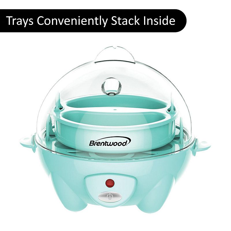 Brentwood Electric 7 Egg Cooker with Auto Shut Off