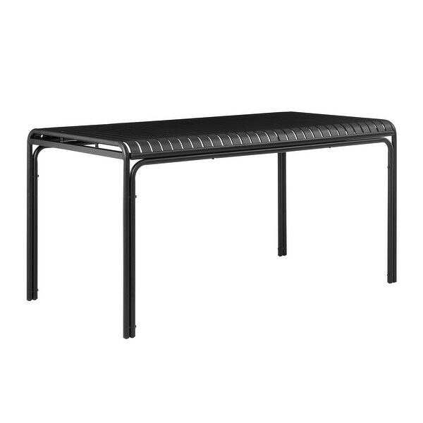 Otis Outdoor Table in Black