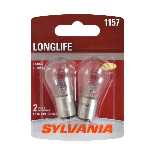 Sylvania 1157 Long Life Miniature Bulb contains 2 Bulbs