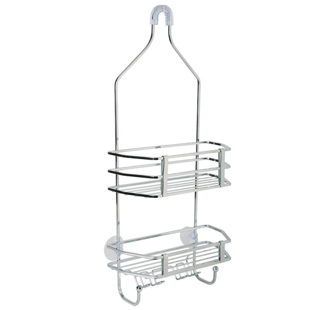 Bath Bliss Square Wire Shower Caddy - Moderno -CHR 23384-CHR